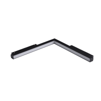 Lampa Alfa Saga Track Magnetic Corner B 24W 3000K Bk | Azzardo