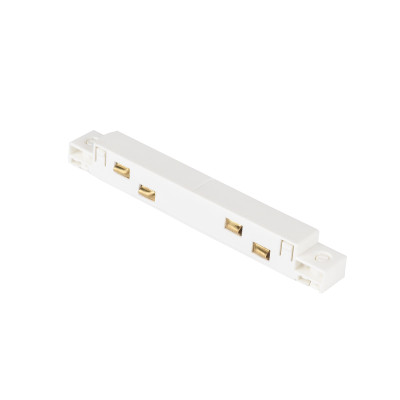 ALFA TRACK MAGNETIC STRAIGHT CONNECTOR 180° WH | Azzardo
