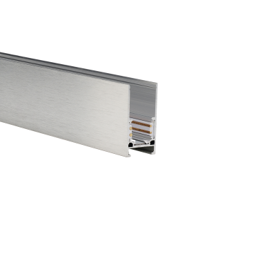 ALFA TRACK MAGNETIC52 2m + 2x END CAP ANODISED SILVER | Azzardo