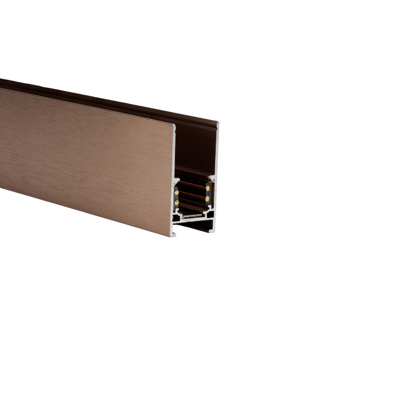 ALFA TRACK MAGNETIC52 3m + 2x END CAP ANODISED CHOCOLATE | Azzardo
