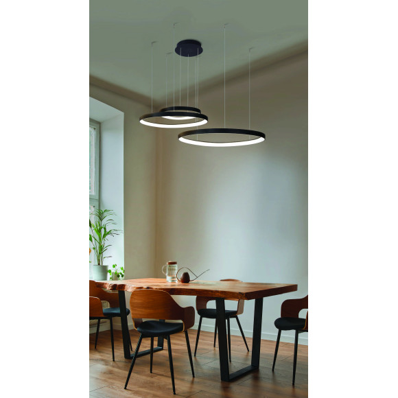 AMANDA PENDANT 45+65+85 3000K BK | Azzardo AMANDA PENDANT 45+65+85 3000K BK | Azzardo