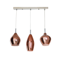 Lampa Amber Milano 3 Copper AZ3078 | Azzardo