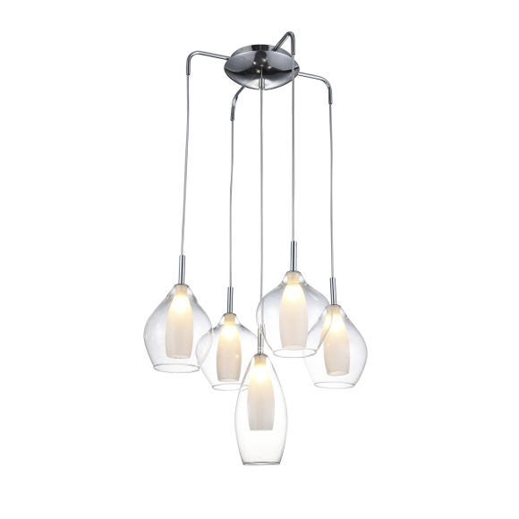 Lampa Amber Milano 5 (Clear) AZ3076 | Azzardo