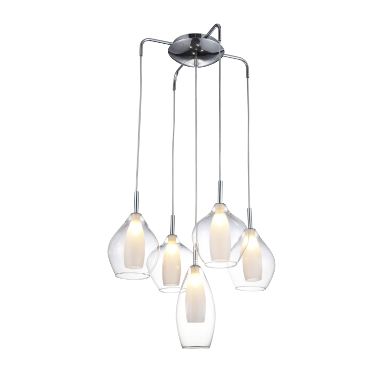 Lampa Amber Milano 5 (Clear) AZ3076 | Azzardo