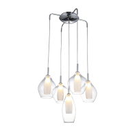 Lampa Amber Milano 5 (Clear) AZ3076 | Azzardo