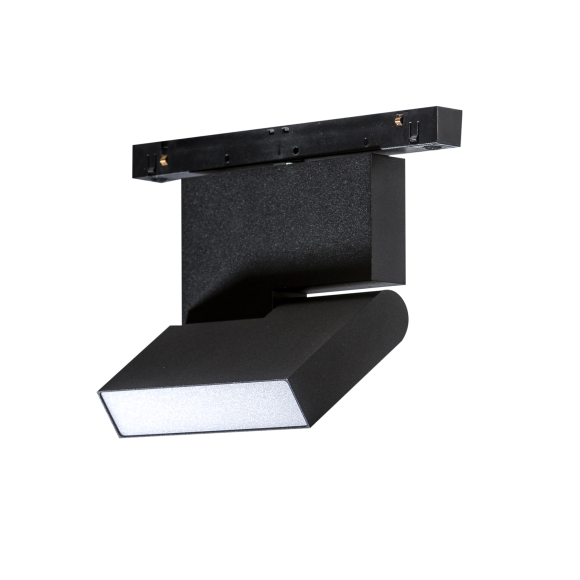 Lampa Alfa Aldo Track Magnetic Milky 12W 3000K Bk | Azzardo