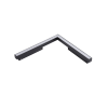 ALFA SAGA TRACK MAGNETIC CORNER A 24W 4000K BK | Azzardo
