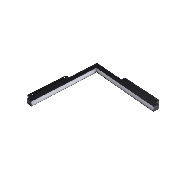 Lampa Alfa Saga Track Magnetic Corner B 24W 3000K Bk | Azzardo