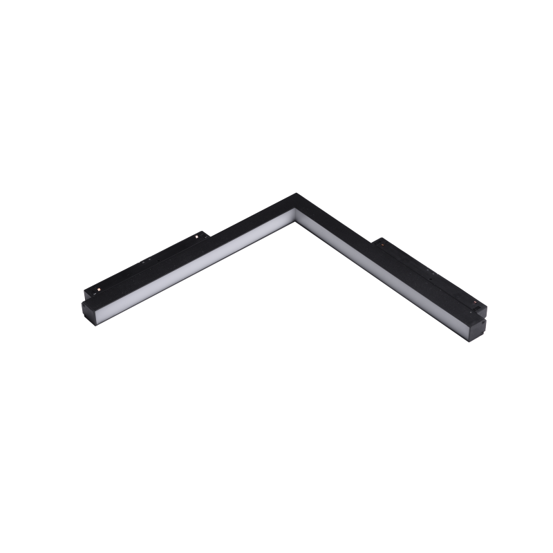 Lampa Alfa Saga Track Magnetic Corner B 24W 4000K Bk | Azzardo