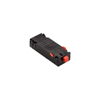 BETA TRACK MAGNETIC 230V STRAIGHT CONNECTOR ELECTRIC BK | Azzardo
