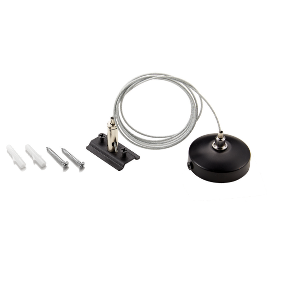 BETA TRACK MAGNETIC 230V SUSPENSION KIT BK | Azzardo