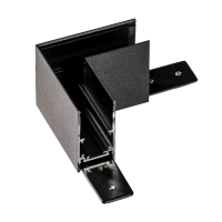 BETA TRACK MAGNETIC57 230V CORNER90 A BK | Azzardo
