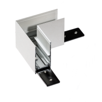 BETA TRACK MAGNETIC57 230V CORNER90 A WH | Azzardo