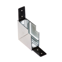 BETA TRACK MAGNETIC57 230V CORNER90 B WH | Azzardo