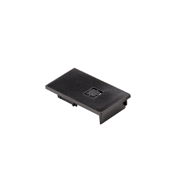 BETA TRACK MAGNETIC57 230V END CAP BK | Azzardo