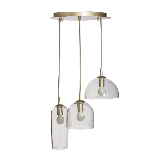 Lampa Blanca 3 Champagne AZ3338 | Azzardo