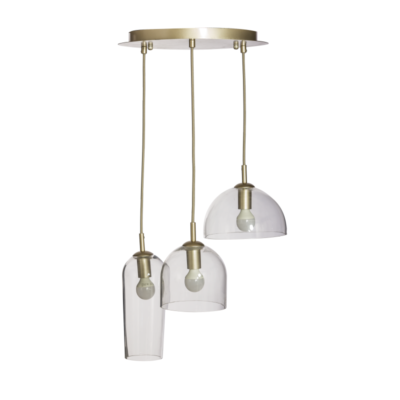 Lampa Blanca 3 Champagne AZ3338 | Azzardo