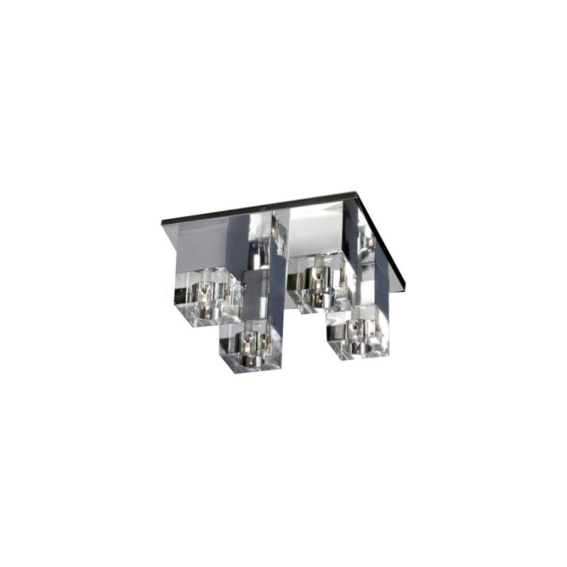 Plafon Box 4 Clear AZ0178 | Azzardo