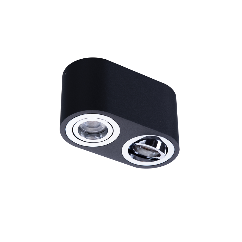 Lampa Brant 2 Black/Chrome AZ2930 | Azzardo