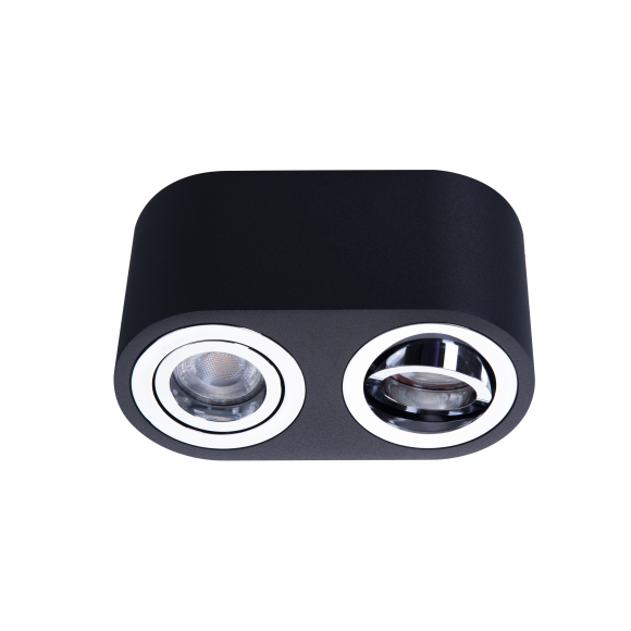 Lampa Brant 2 Black/Chrome AZ2930 | Azzardo