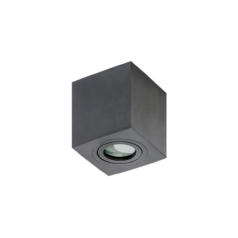 BRANT SQUARE IP44 BLACK | Azzardo