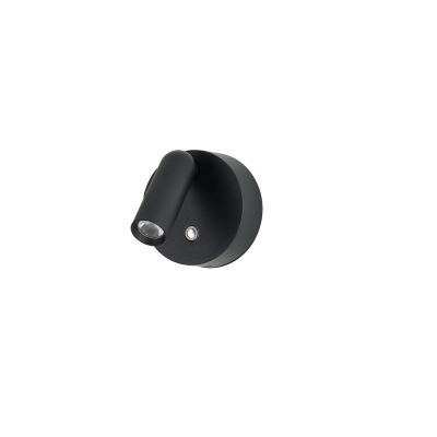 COMO ROUND WALL BK | Azzardo