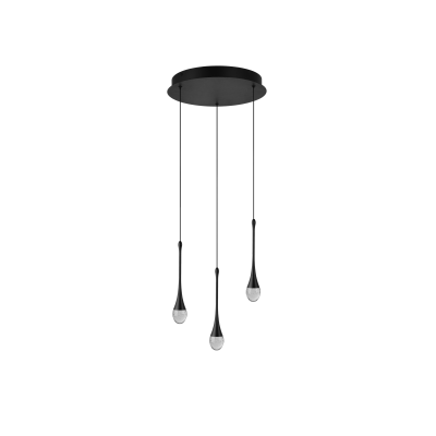 Lampa Dalma 3 Round Bk AZ6009 | Azzardo