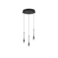 Lampa Dalma 3 Round Bk AZ6009 | Azzardo