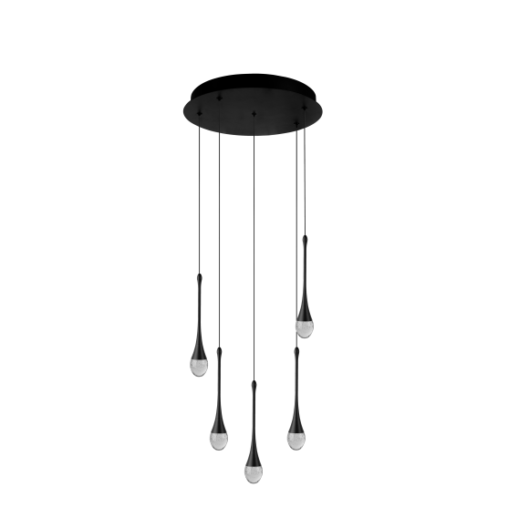 Lampa Dalma 5 Round Bk AZ6007 | Azzardo