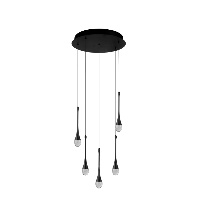 Lampa Dalma 5 Round Bk AZ6007 | Azzardo