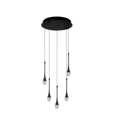 Lampa Dalma 5 Round Bk AZ6007 | Azzardo