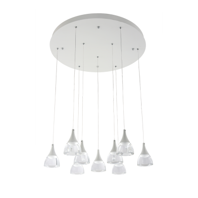 Lampa Dalmatia 9 White AZ3144 | Azzardo