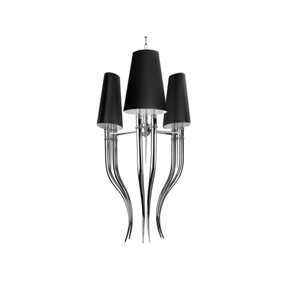 Lampa wisząca Diablo 3 Big Black Wiszaca AZ1344 | Azzardo