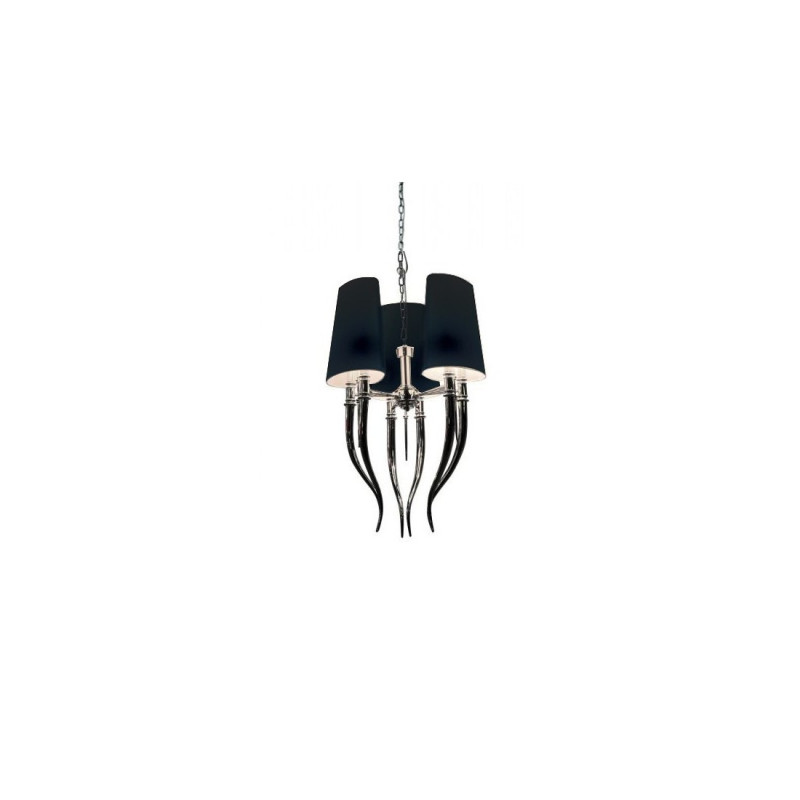 Lampa wisząca Diablo 3 Black Wiszaca AZ1345 | Azzardo