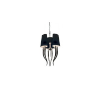 Lampa wisząca Diablo 3 Black Wiszaca AZ1345 | Azzardo