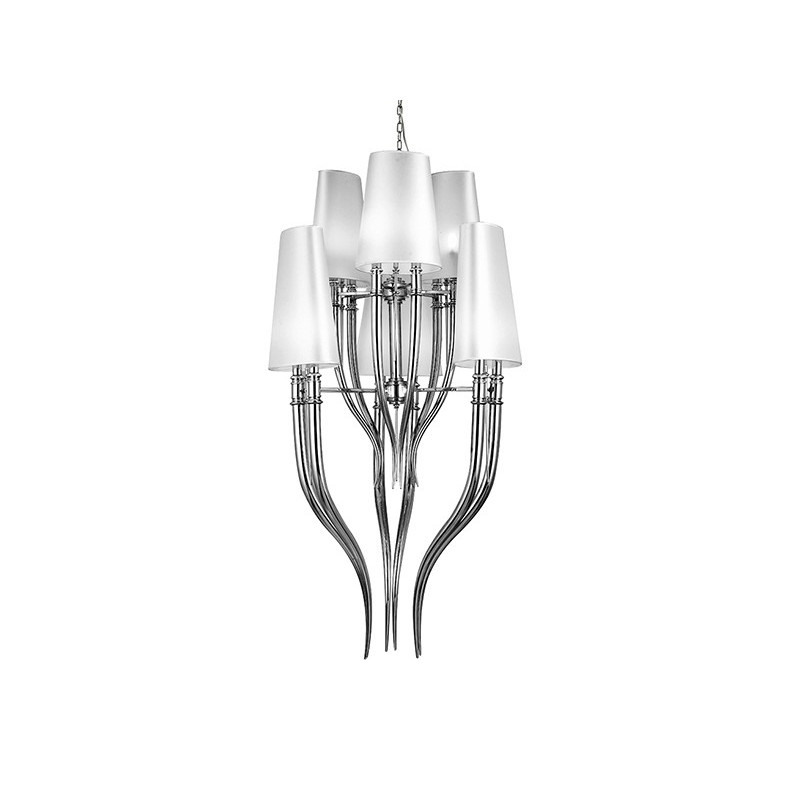 Lampa wisząca Diablo 3+3 Wiszaca White AZ0173 | Azzardo