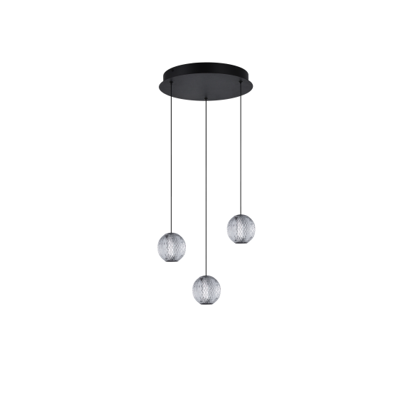 Lampa Edem 3 Round Bk AZ6019 | Azzardo