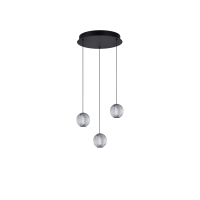 Lampa Edem 3 Round Bk AZ6019 | Azzardo