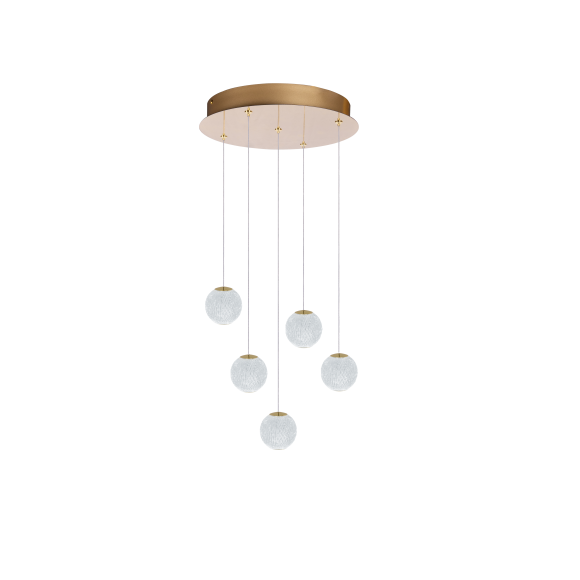 Lampa Edem 5 Round Go AZ6018 | Azzardo