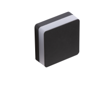 ENOK SQUARE WALL 3000K BK | Azzardo