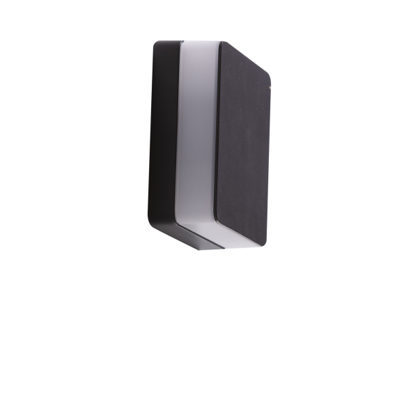 ENOK SQUARE WALL 3000K BK | Azzardo