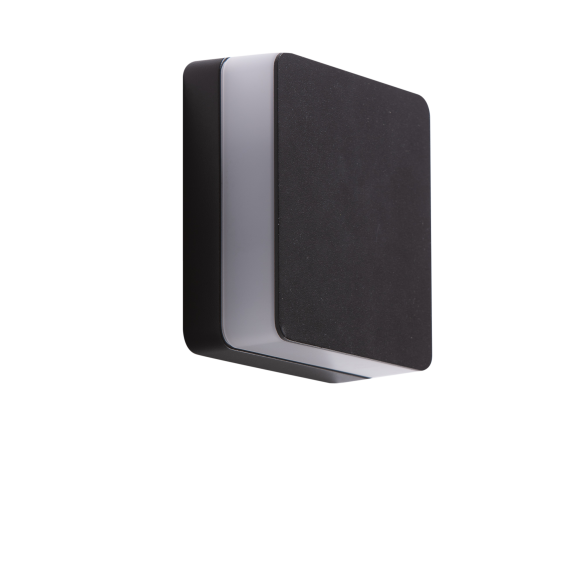 ENOK SQUARE WALL 3000K BK | Azzardo