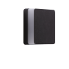 ENOK SQUARE WALL 3000K BK | Azzardo