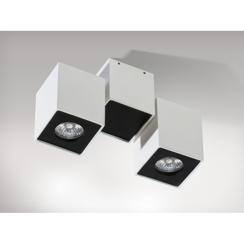FLAVIO 2 WH/BK PLAFON | Azzardo
