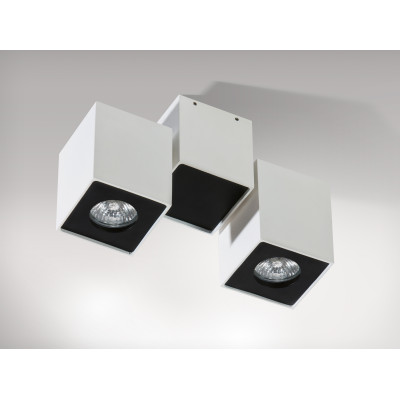 FLAVIO 2 WH/BK PLAFON | Azzardo