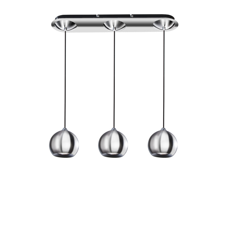 Lampa wisząca Gulia 3 Chrom Wiszaca AZ0637 | Azzardo