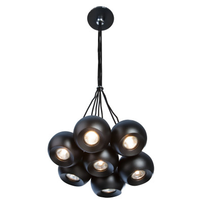 Lampa wisząca Gulia 7 Black Wiszaca AZ0635 | Azzardo