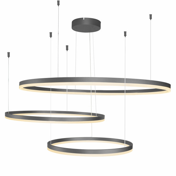 HALO PENDANT 100+80+60 BK | Azzardo HALO PENDANT 100+80+60 BK | Azzardo