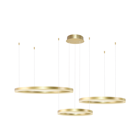 Lampa Halo Pendant 100+80+60 Cct Dimm Go + Remote | Azzardo