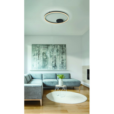 Lampa Halo Top 120 Cct Dimm Bk + Remote Control AZ5345 | Azzardo